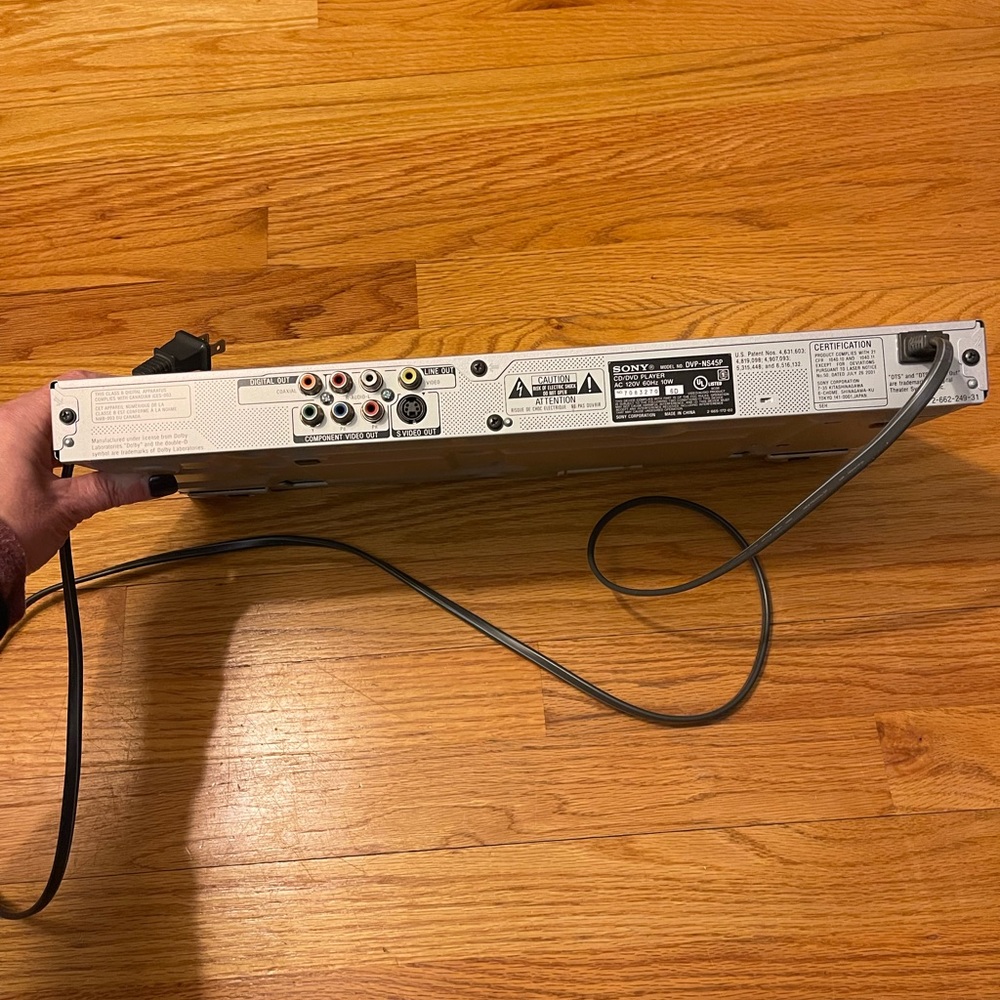 Sony DVD player with remote. Not blue-ray. Works. - Picture 4 of 8
